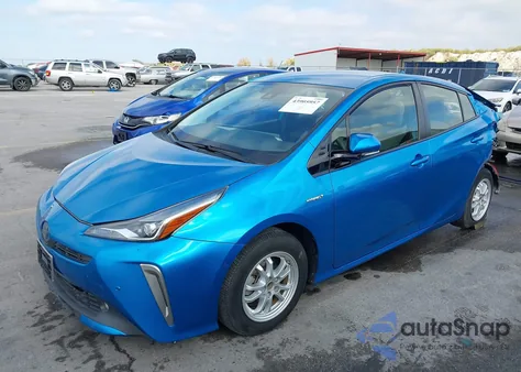2019 Toyota Prius Le z USA, uszkodzony, nr VIN JTDL9RFU8K3003120